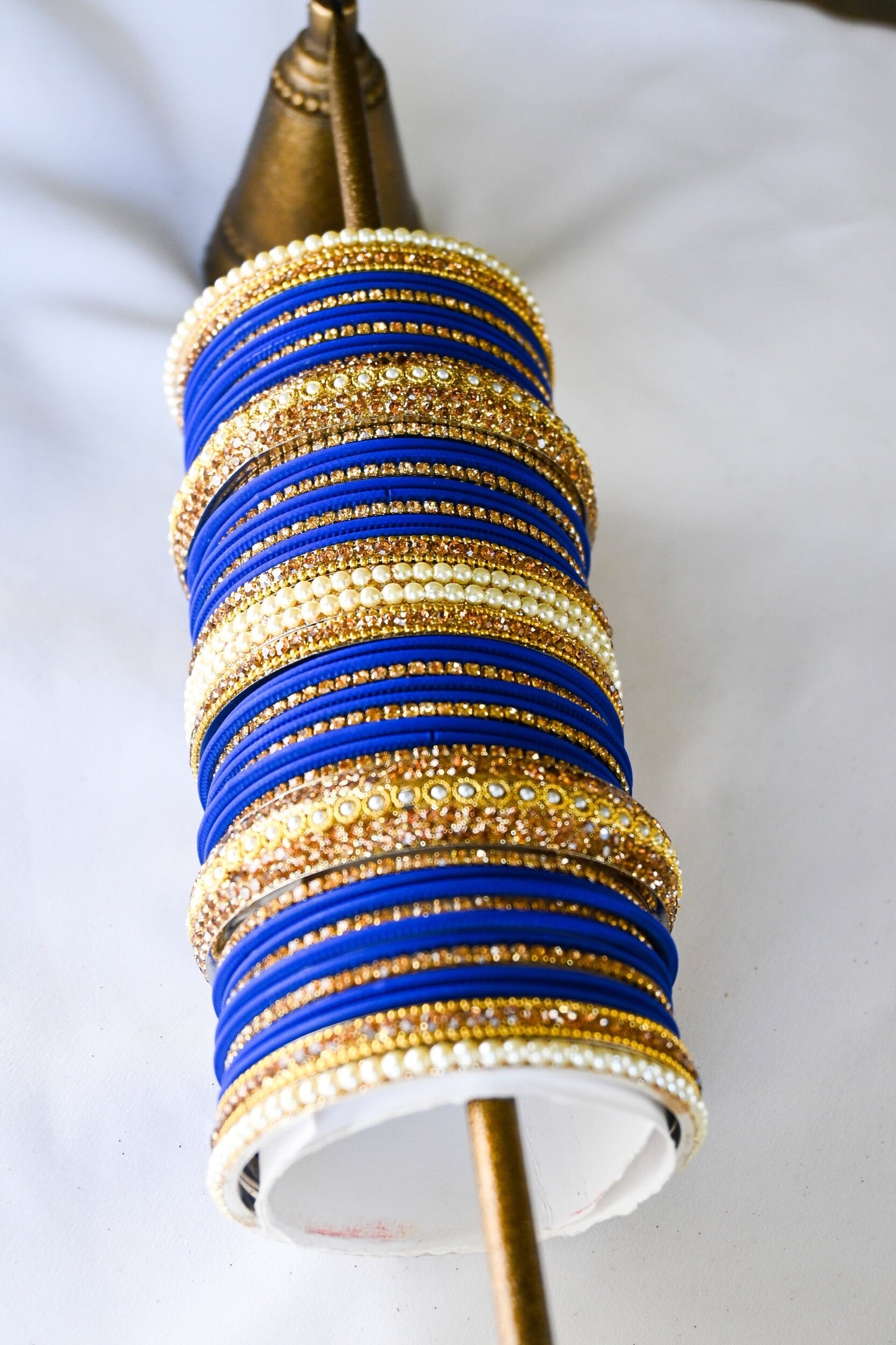 ‘Stargazing’ Bangle Set - Blue Orchid