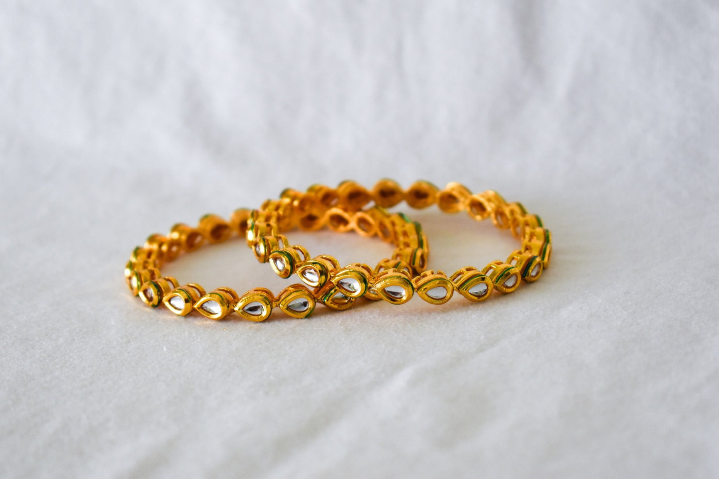 ‘Kundan Queen’ Bangle Pair