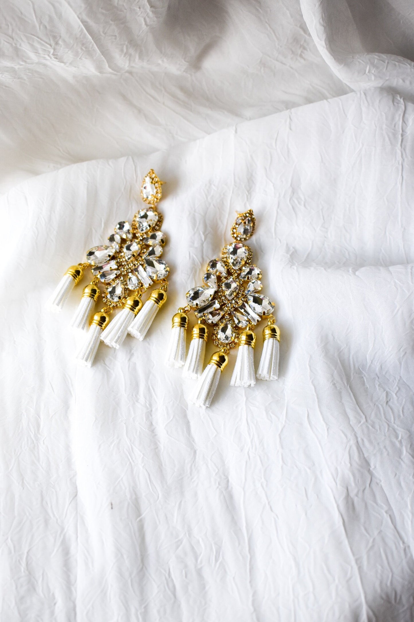 Oversized Tassel Earrings