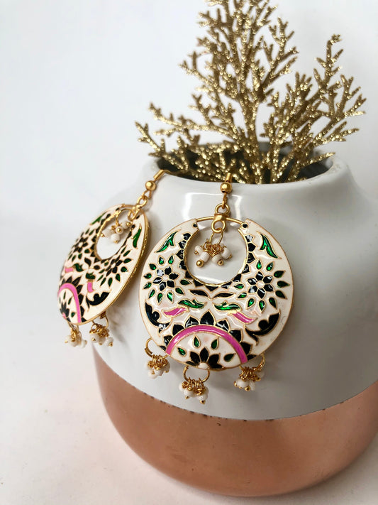 ‘Hema’ Lightweight Meena Hoops