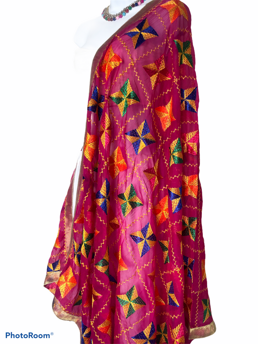 Phulkari II - Pink