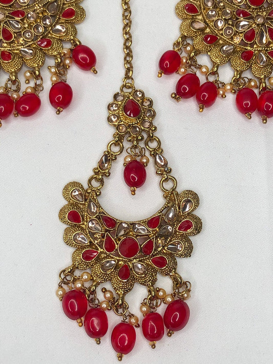 ‘Dolce Vita’ Tikka Set - Red