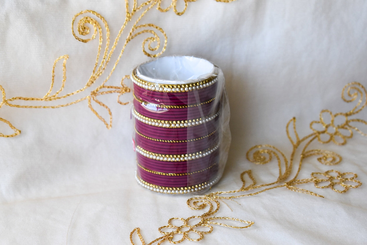 ‘Mulberry’ Bangle Set