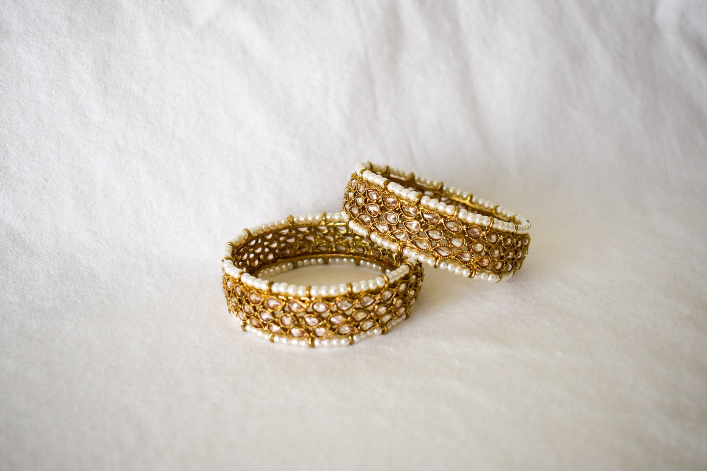 ‘Arm Candy’ Polki Bangle Pair