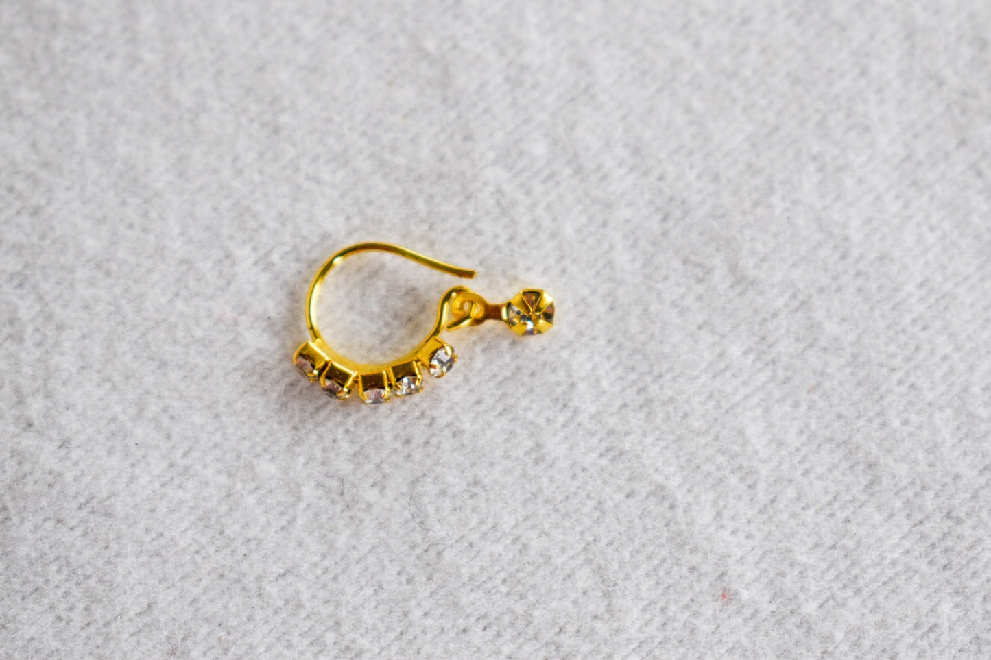 ‘Delightful’ Pierced Nose Ring