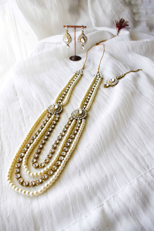 ‘Chantal’ Long Necklace Set