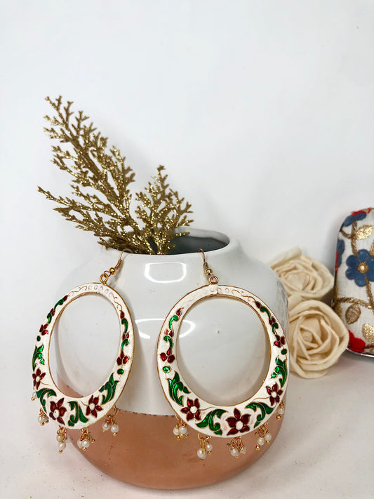 ‘Hema’ Lightweight Meena Hoops