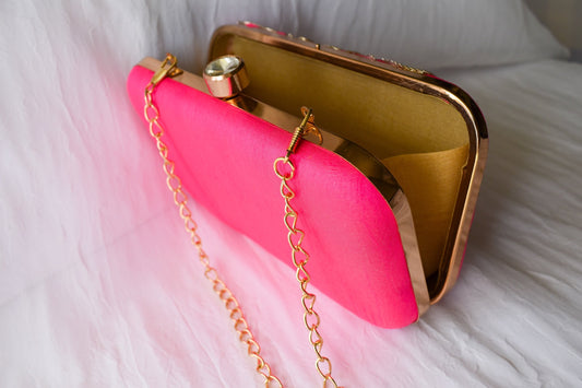 Hot Pink Clutch