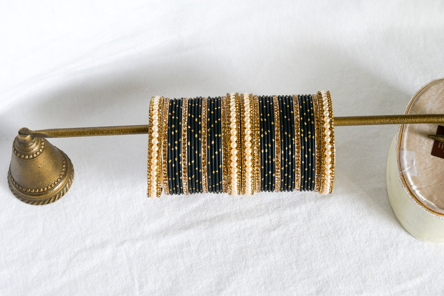 ‘Dream’ Bangle Set - Black