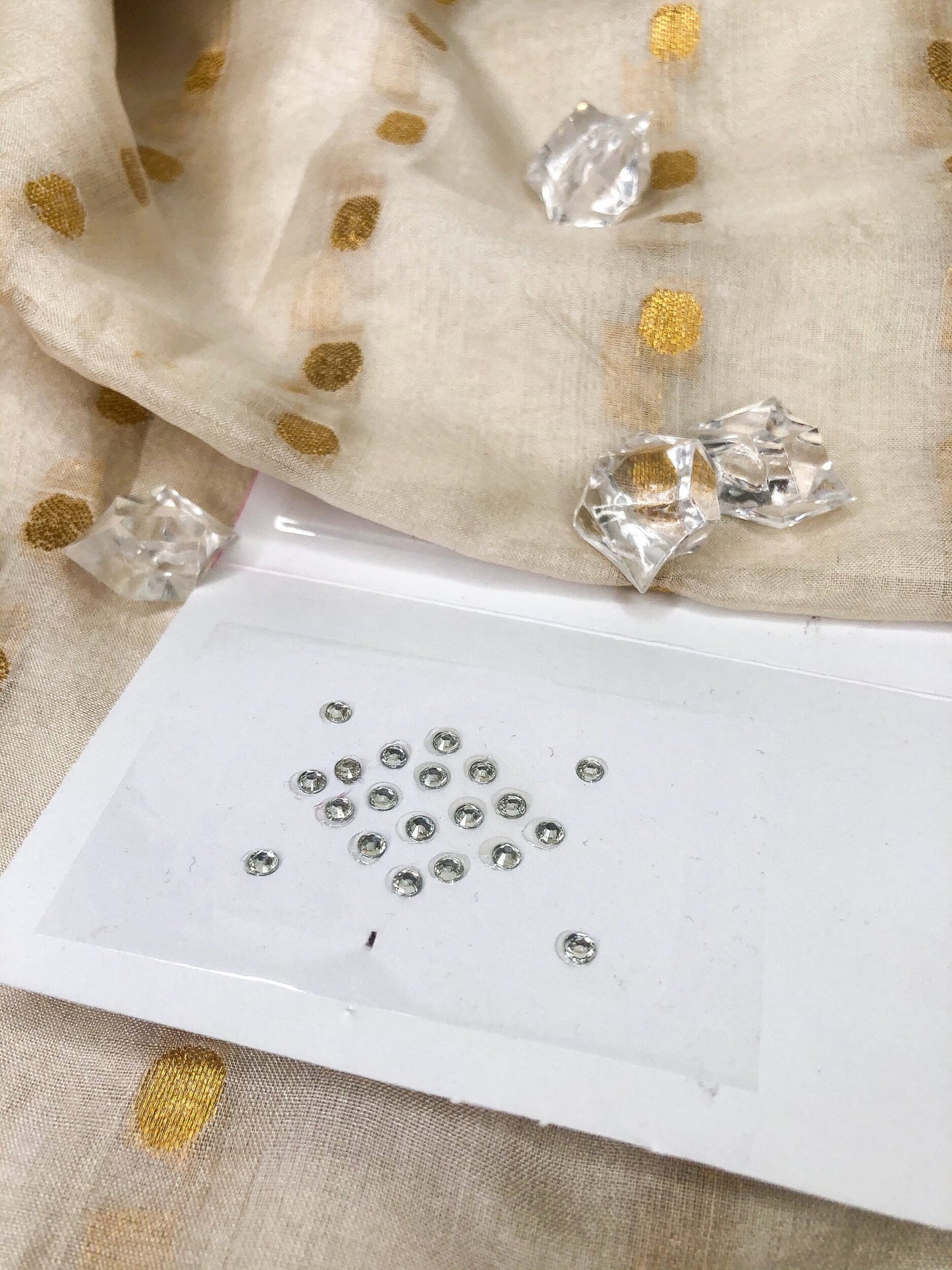 Silver Studded Bindi Pack