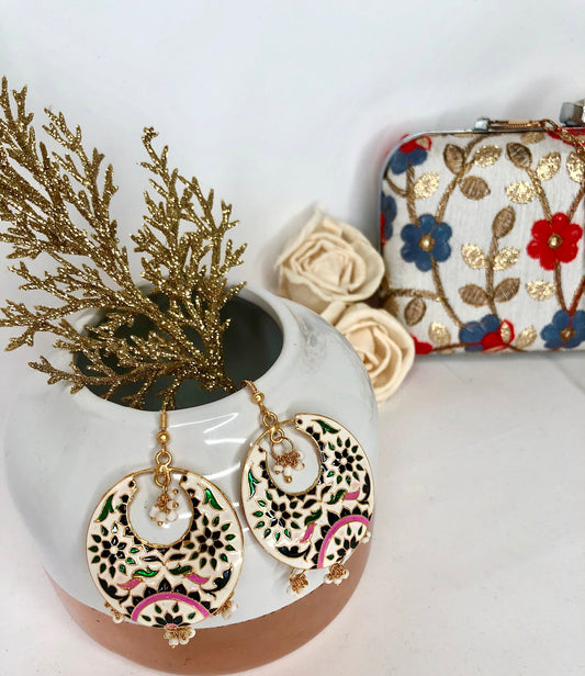 ‘Hema’ Lightweight Meena Hoops