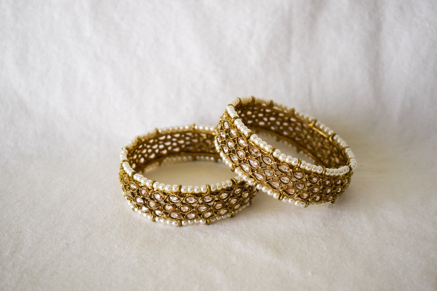 ‘Arm Candy’ Polki Bangle Pair