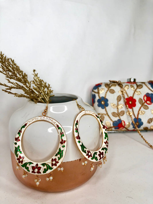 ‘Hema’ Lightweight Meena Hoops