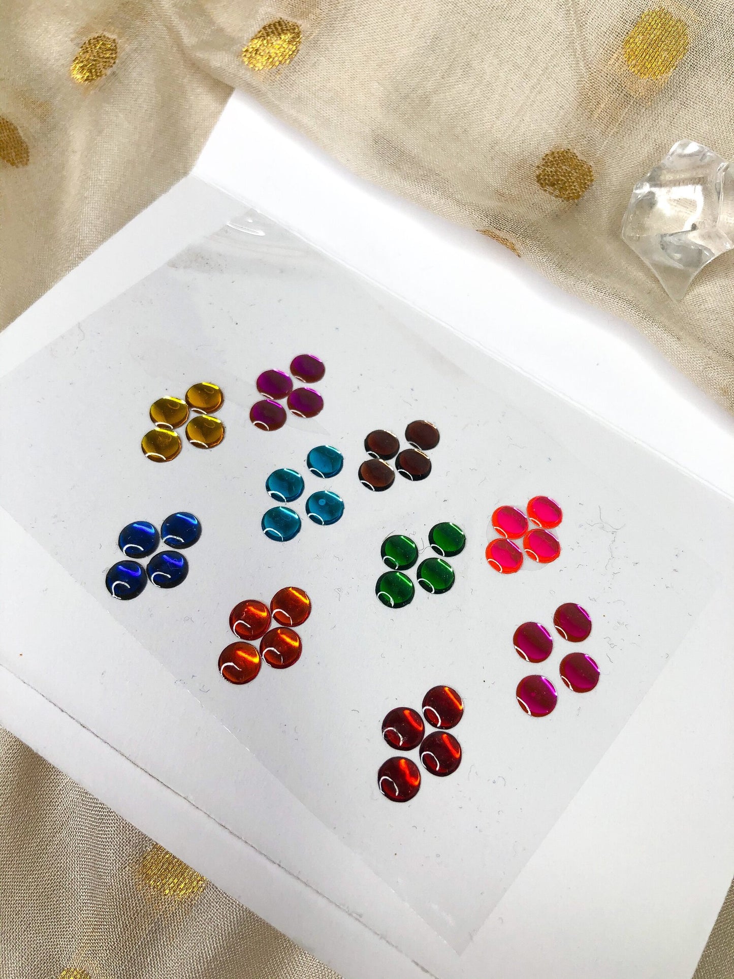 Multicolour Bindis 40 Pack