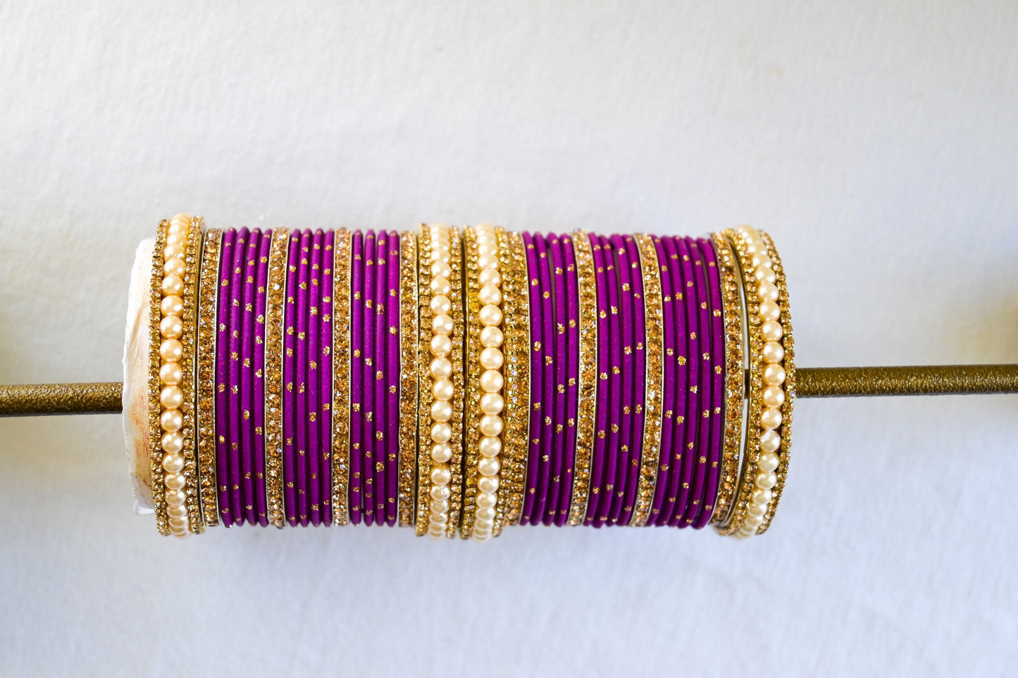 ‘Dream’ Bangle Set - Violet