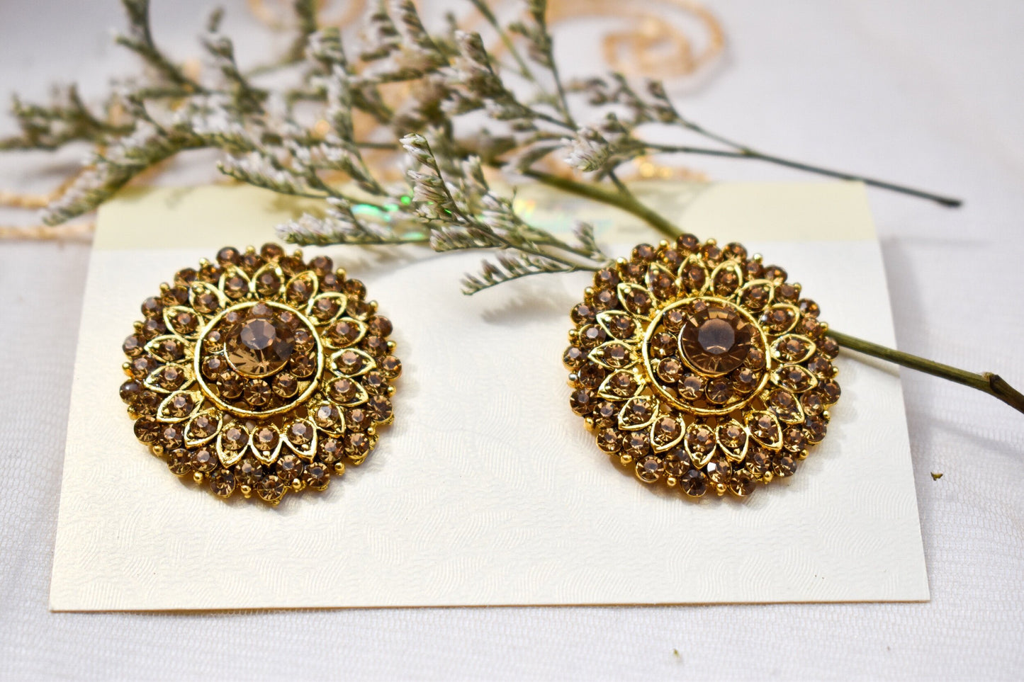 ‘Truffle’ Stud Earrings
