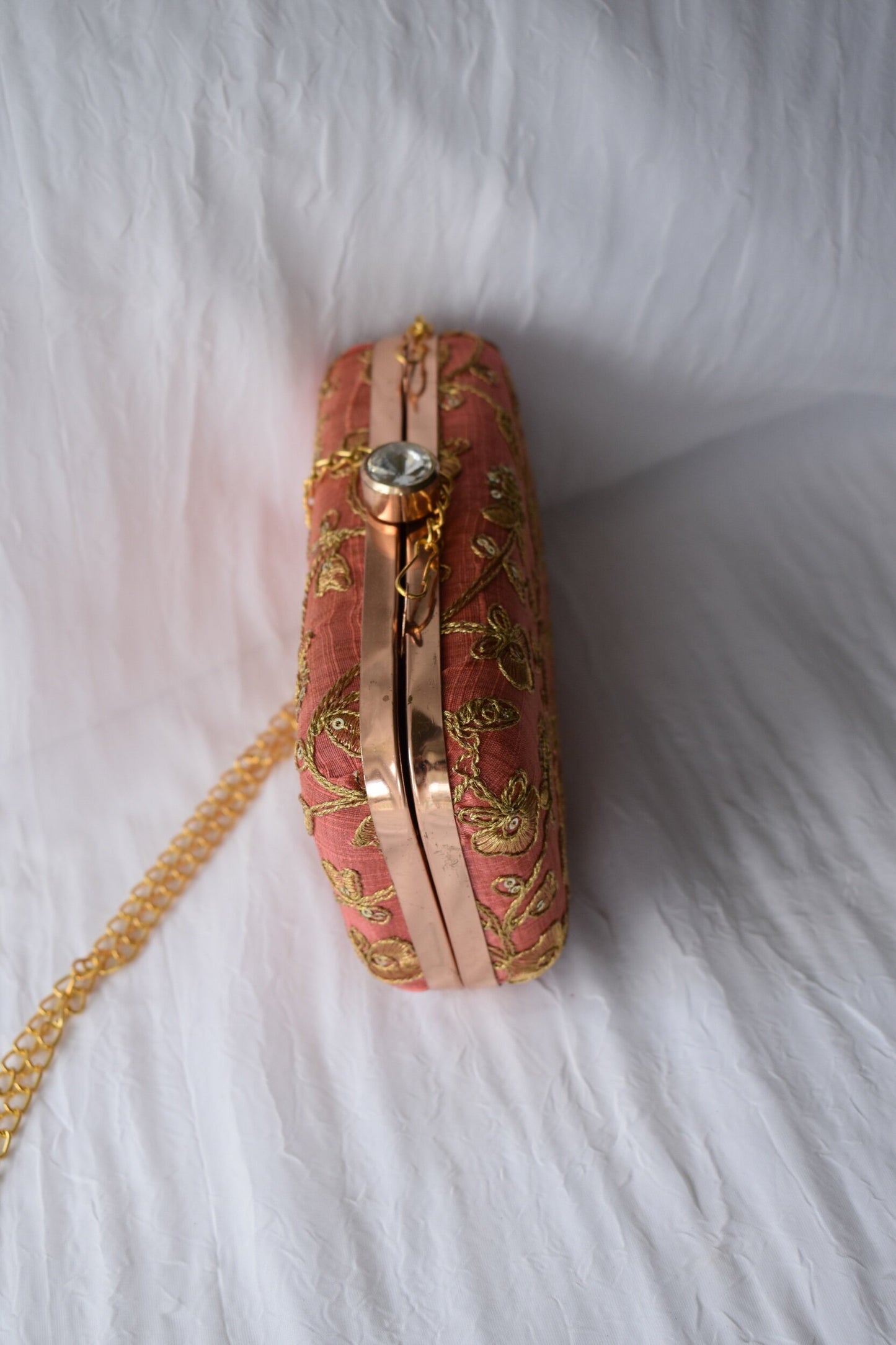 Peach Clutch