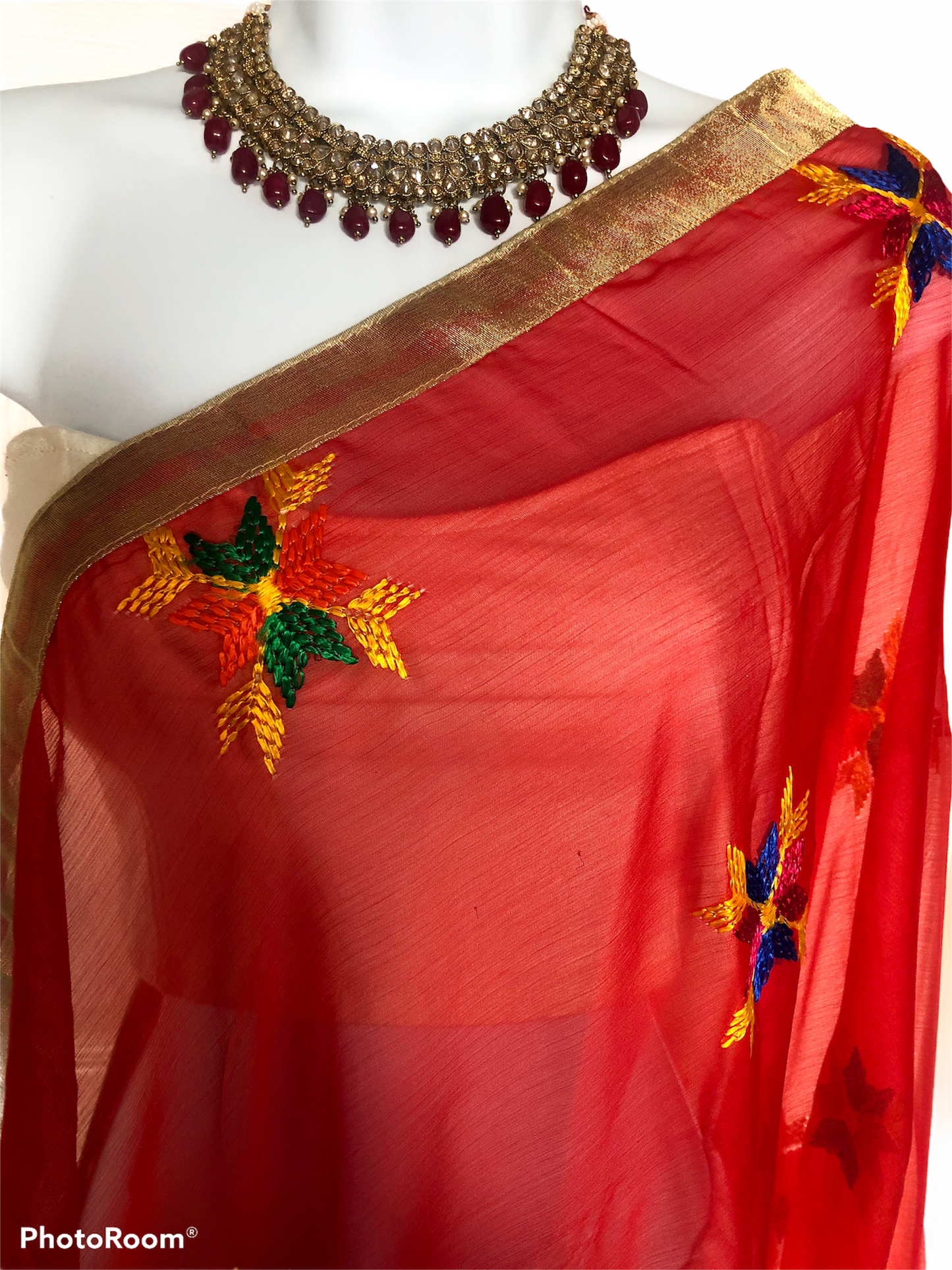 Phulkari I - Red