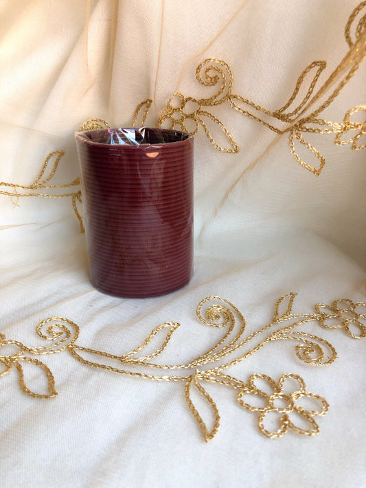 Matte ‘Burgundy Babe’ Bangle Pack