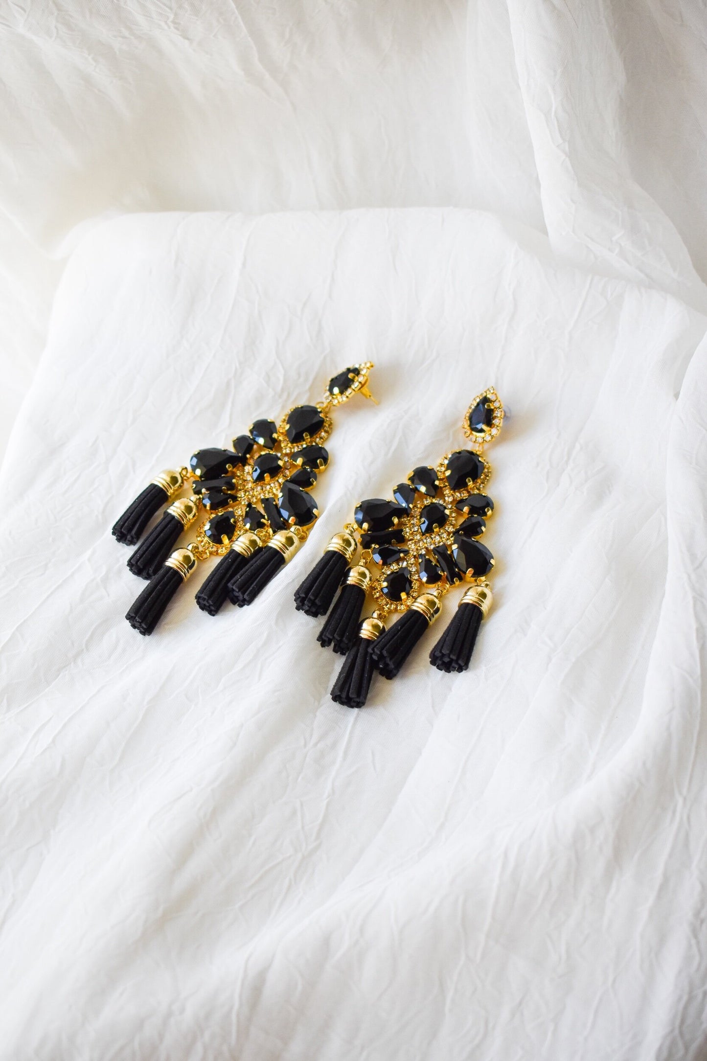 Oversized Tassel Earrings