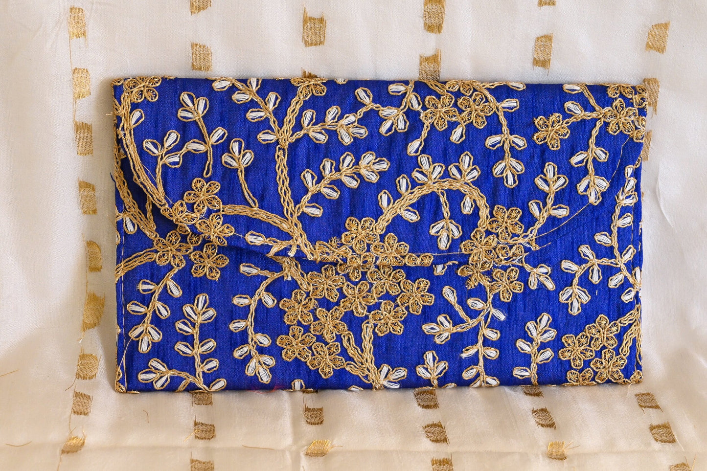 ‘Anoki’ Envelope Clutch - Royal Blue
