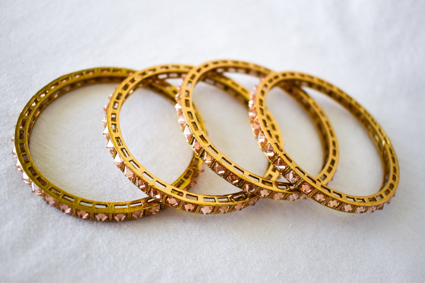 ‘Square’ in Polki Bangles