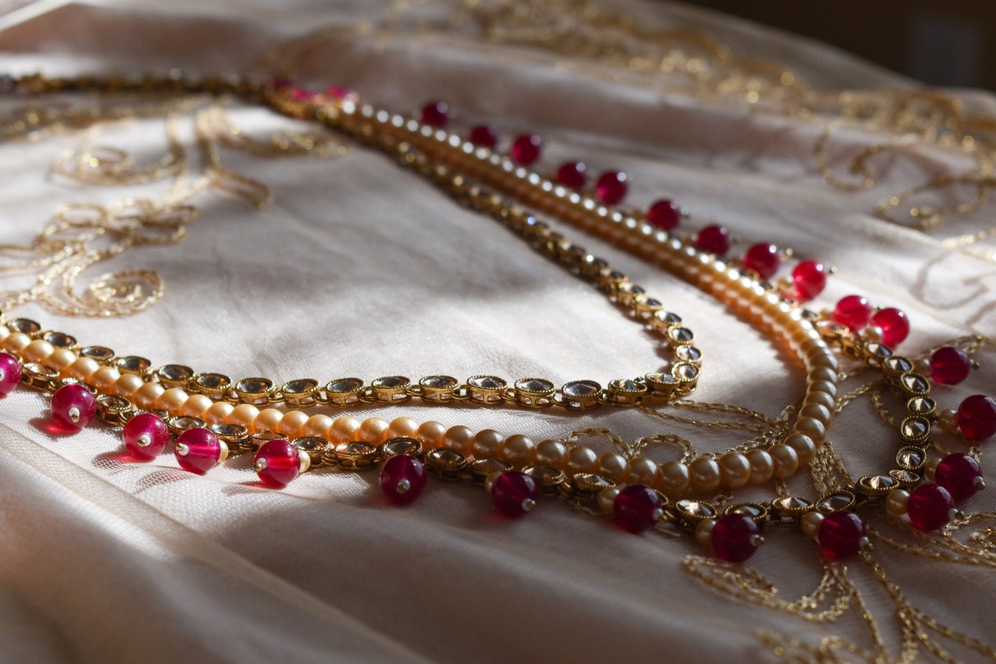 Sonia Full 6-piece Bridal Set - Plum