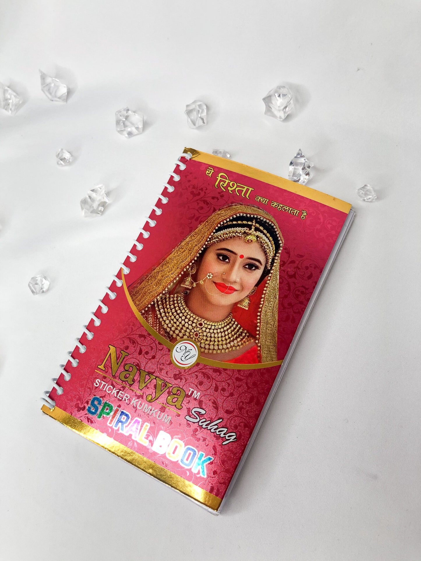 960 Assorted Velvet Bindi Book