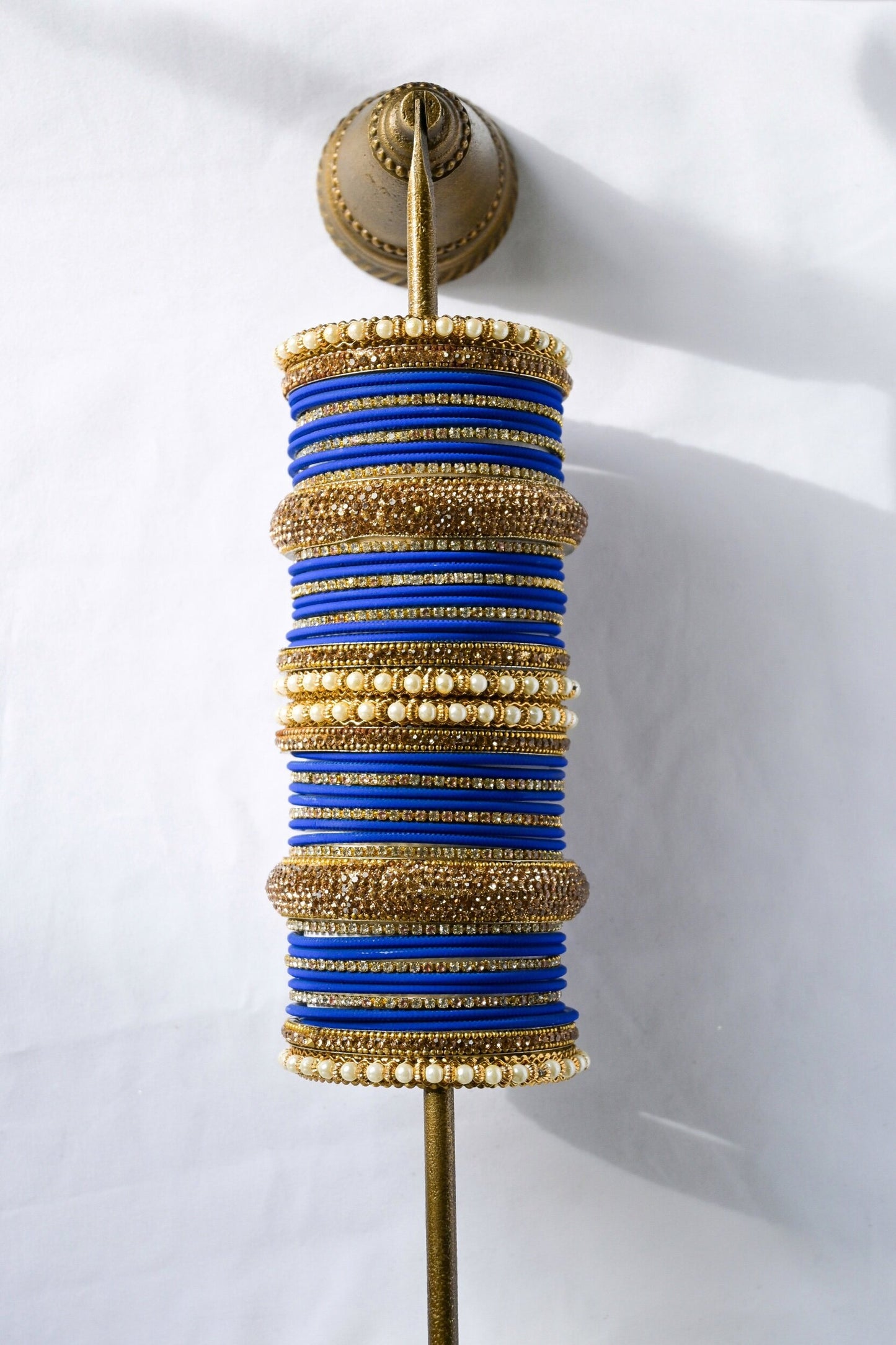 ‘Hermosa’ Bangle Set - Cobalt Blue