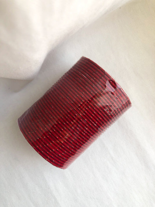 ‘Maroon’ Glitter Bangle Pack