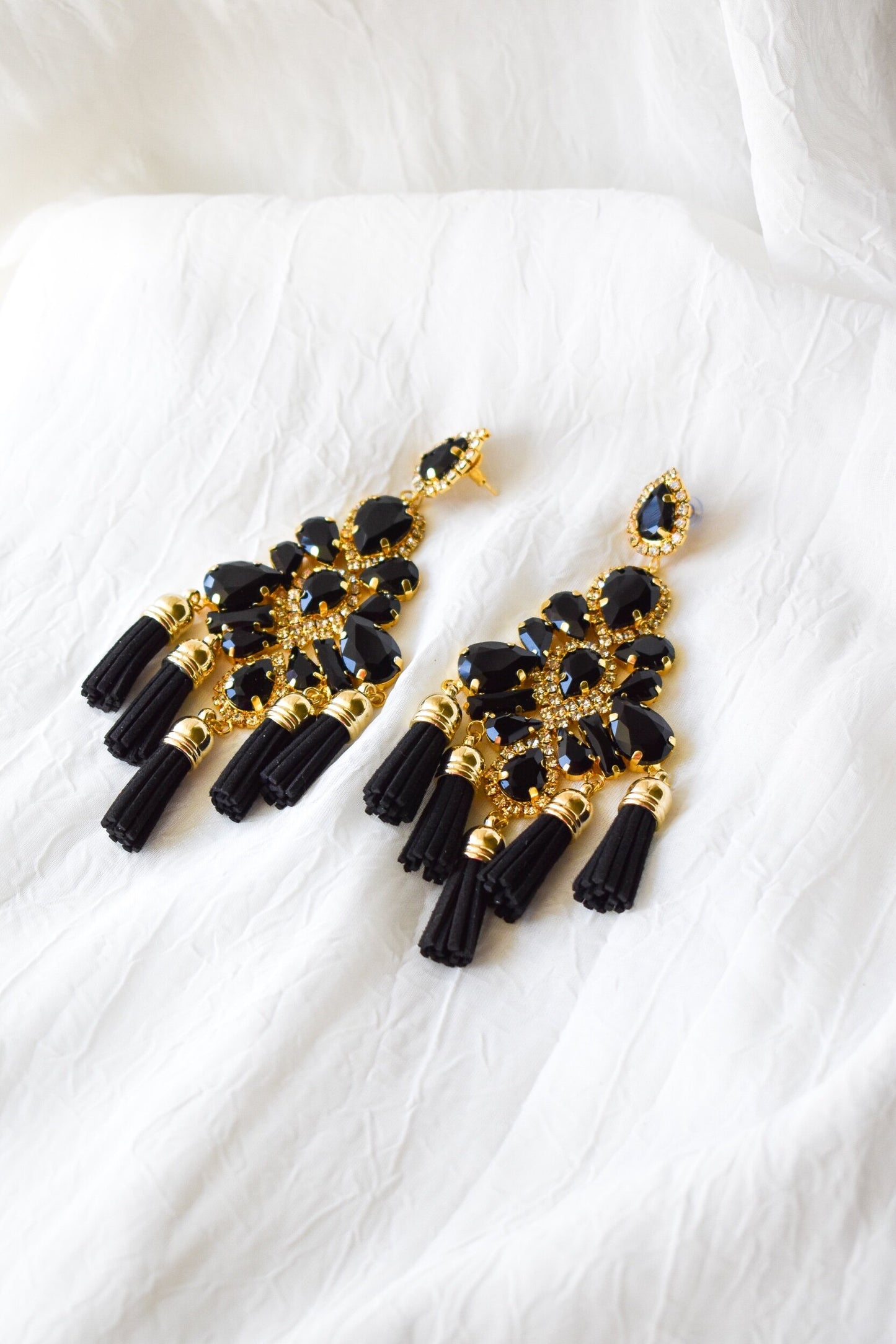 Oversized Tassel Earrings