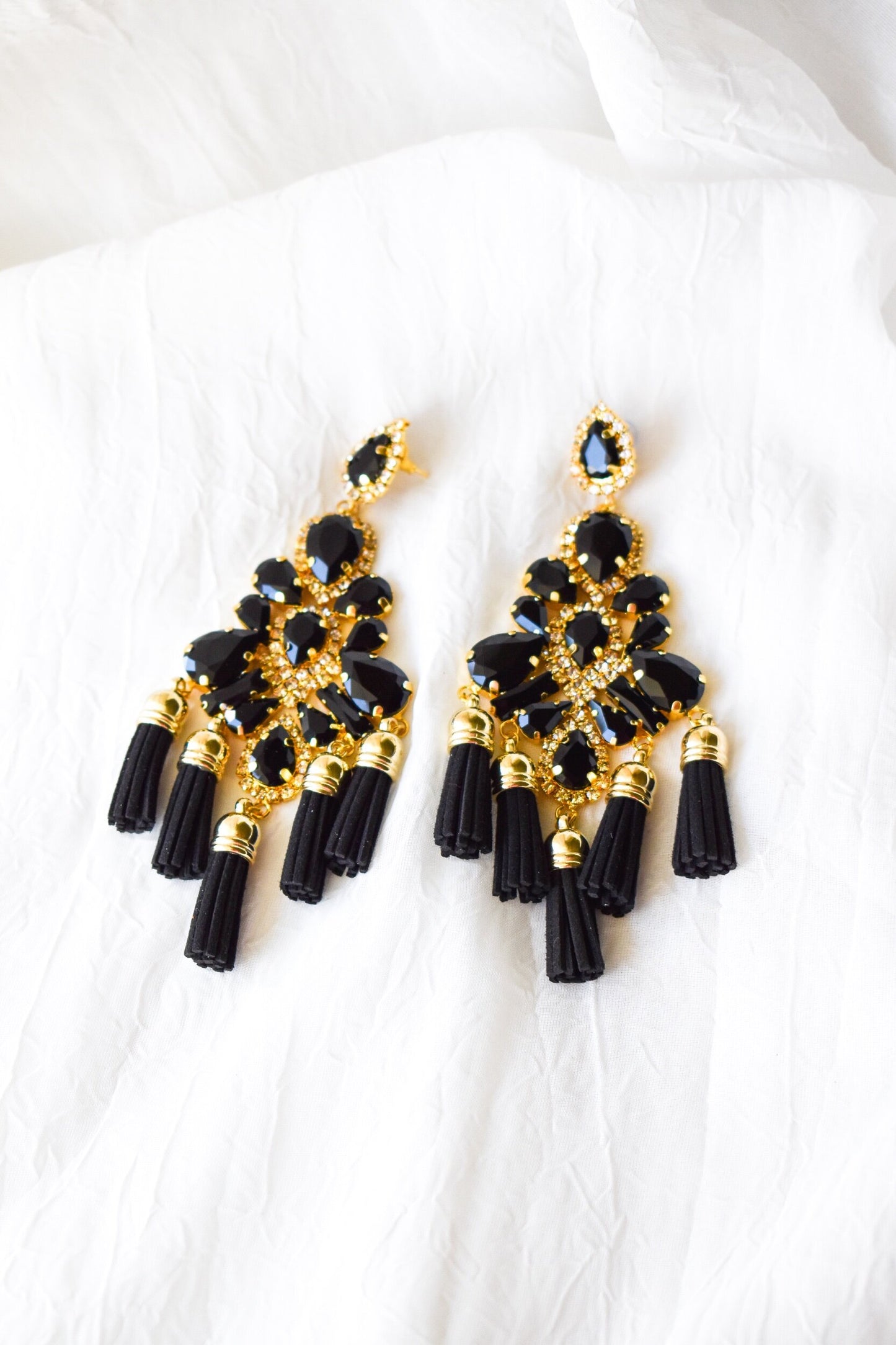 Oversized Tassel Earrings