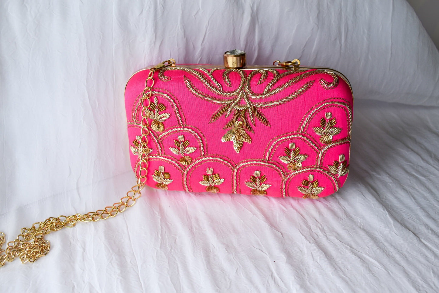 Hot Pink Clutch