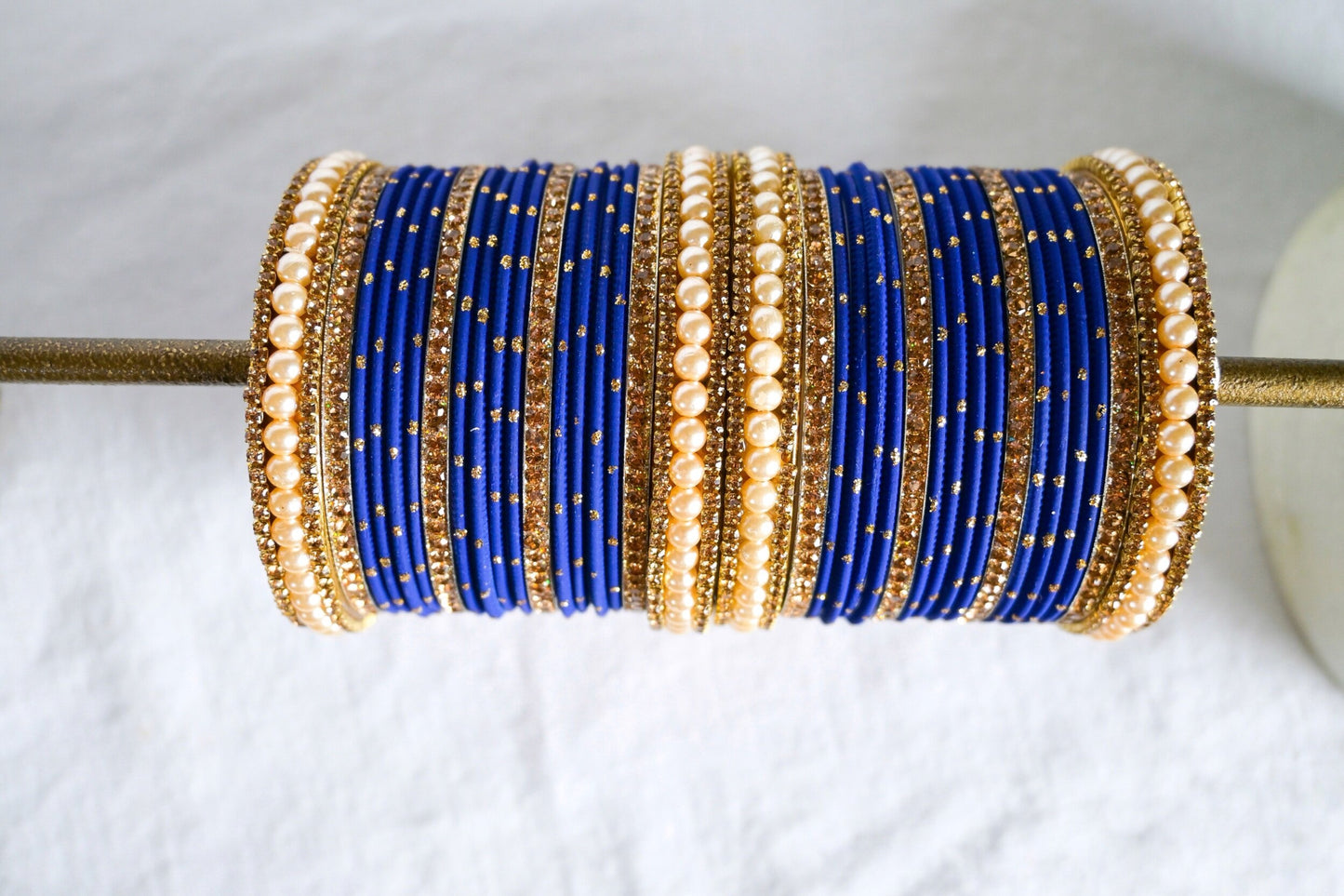 ‘Dream’ Bangle Set - Cobalt Blue