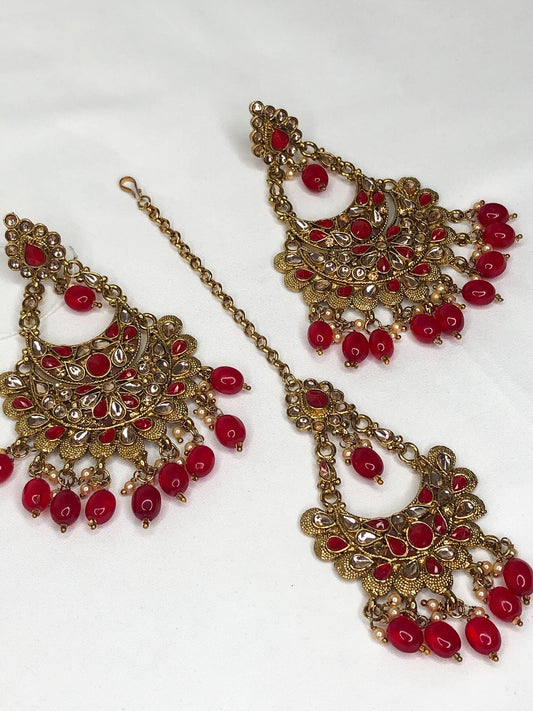 ‘Dolce Vita’ Tikka Set - Red