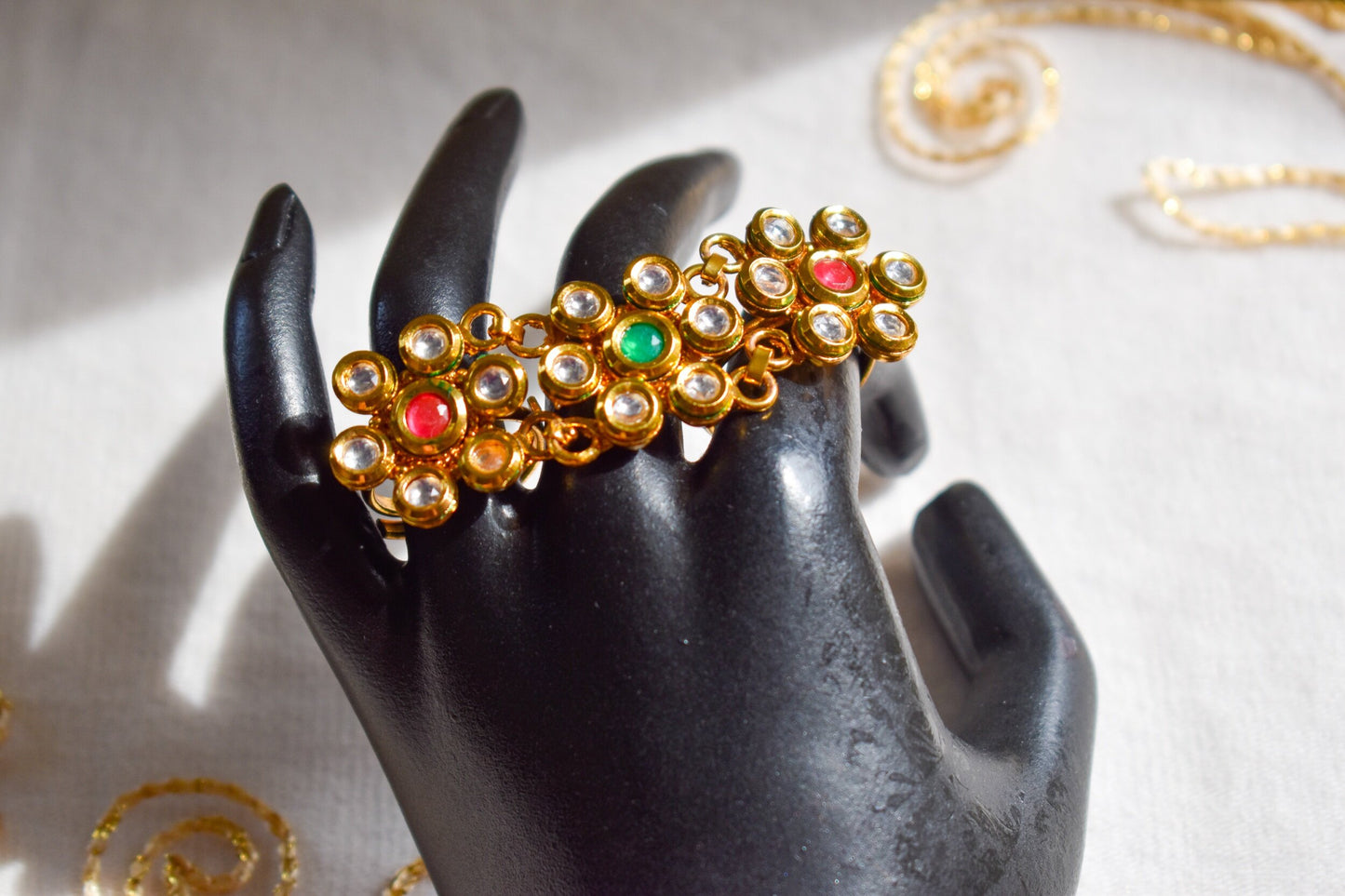 ‘Ishrat’ Kundan Statement Ring