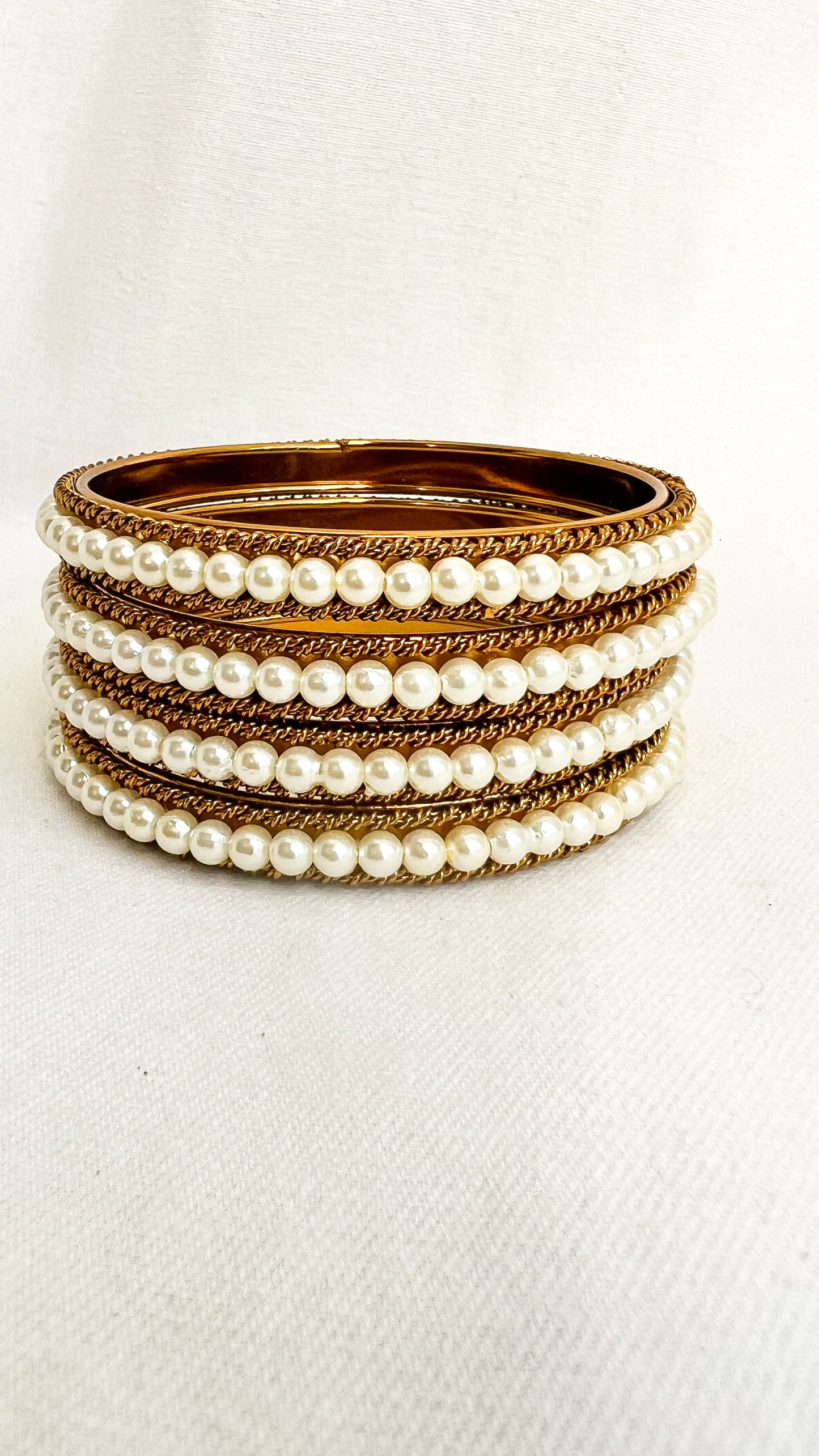 ‘Pretty Girl Pearl II’ Bangles