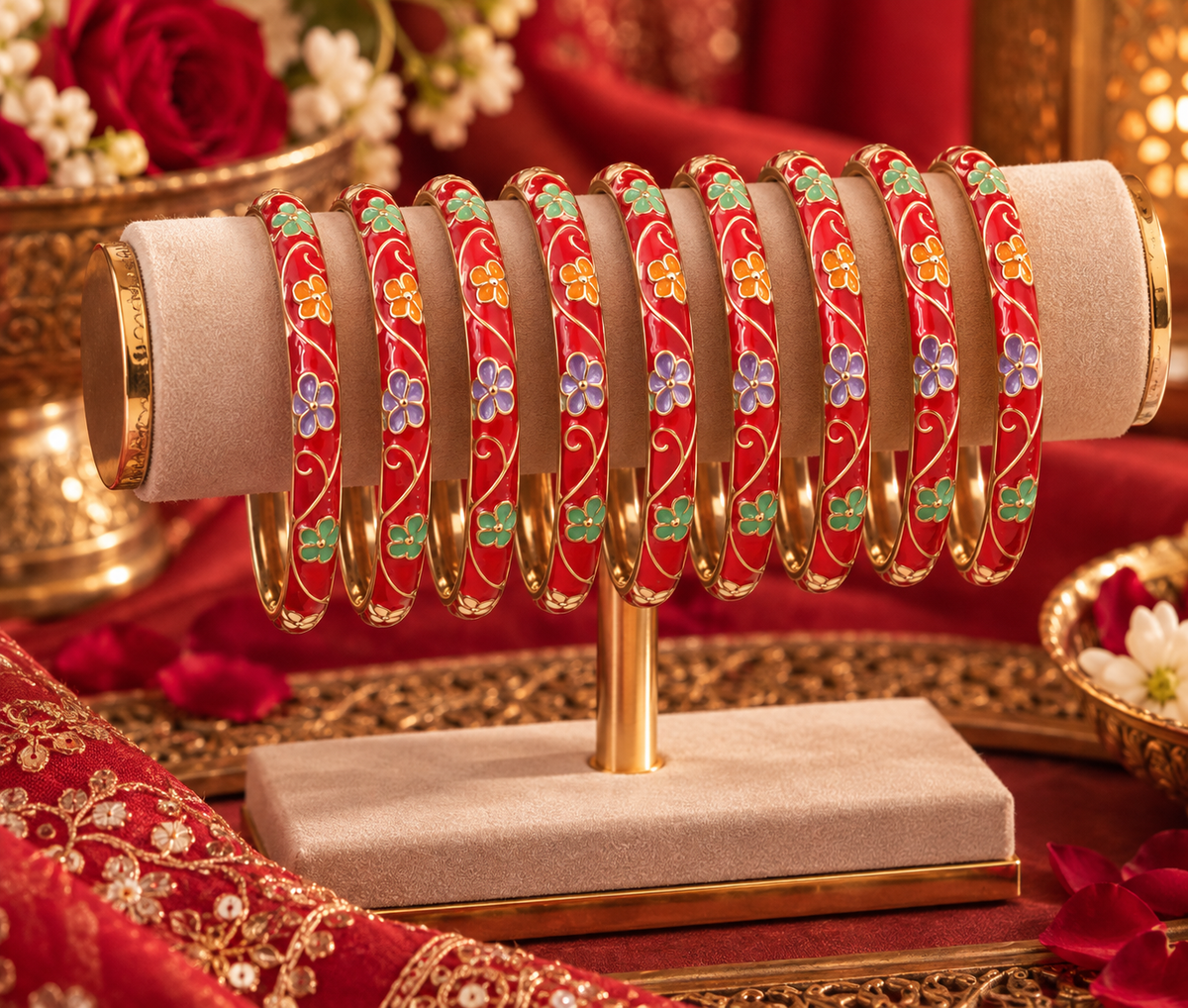 Enamel Bangles - price per pair