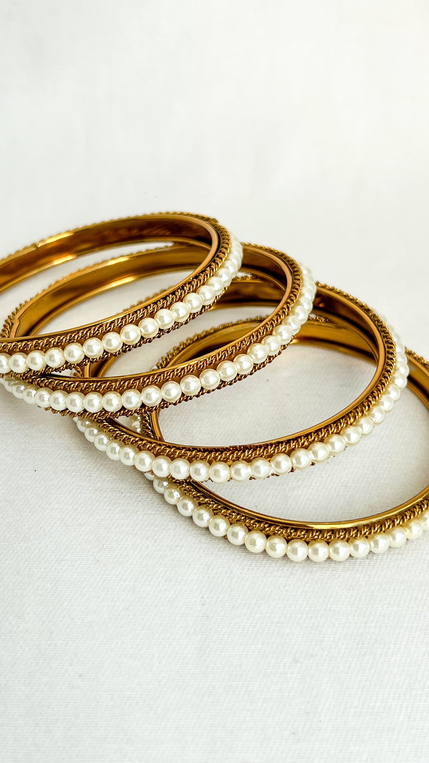 ‘Pretty Girl Pearl II’ Bangles