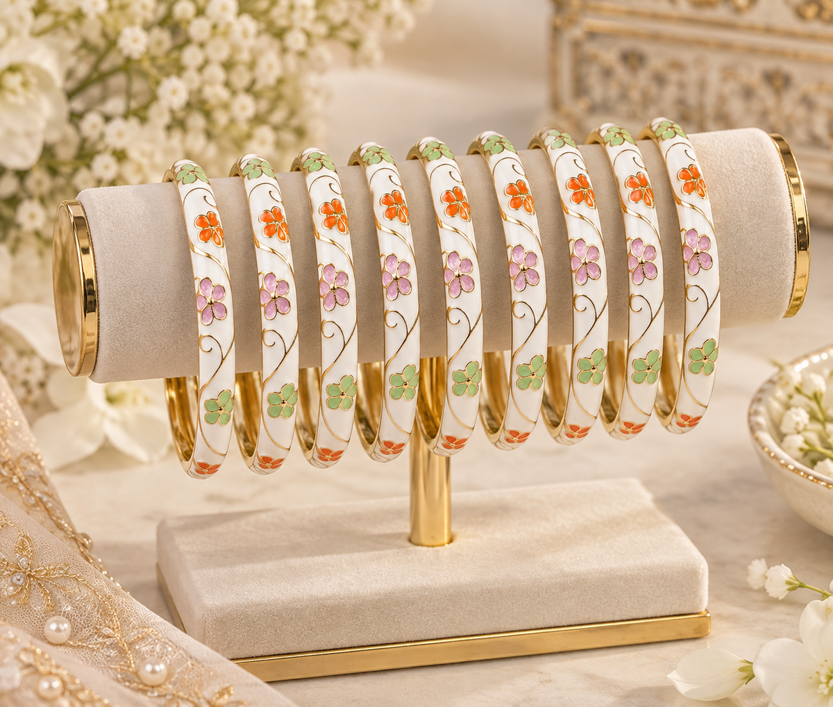 Enamel Bangles - price per pair