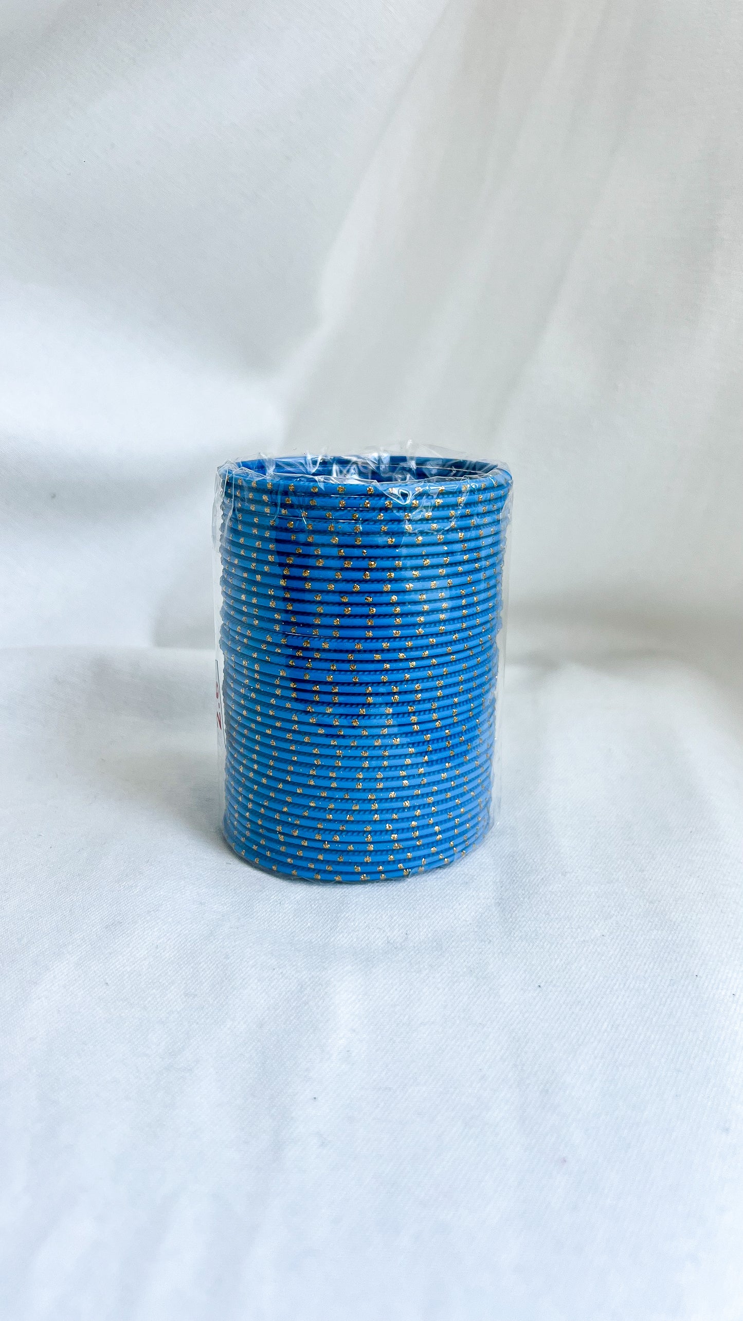 ‘Azure Blue’ Glitter Bangle Pack