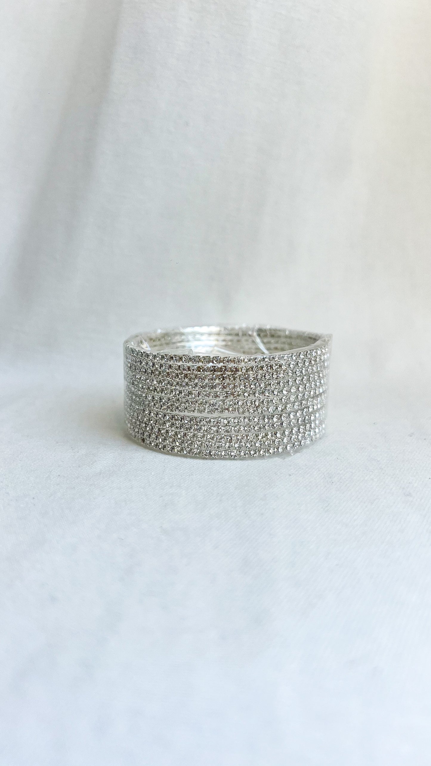 Silver Stone Bangles