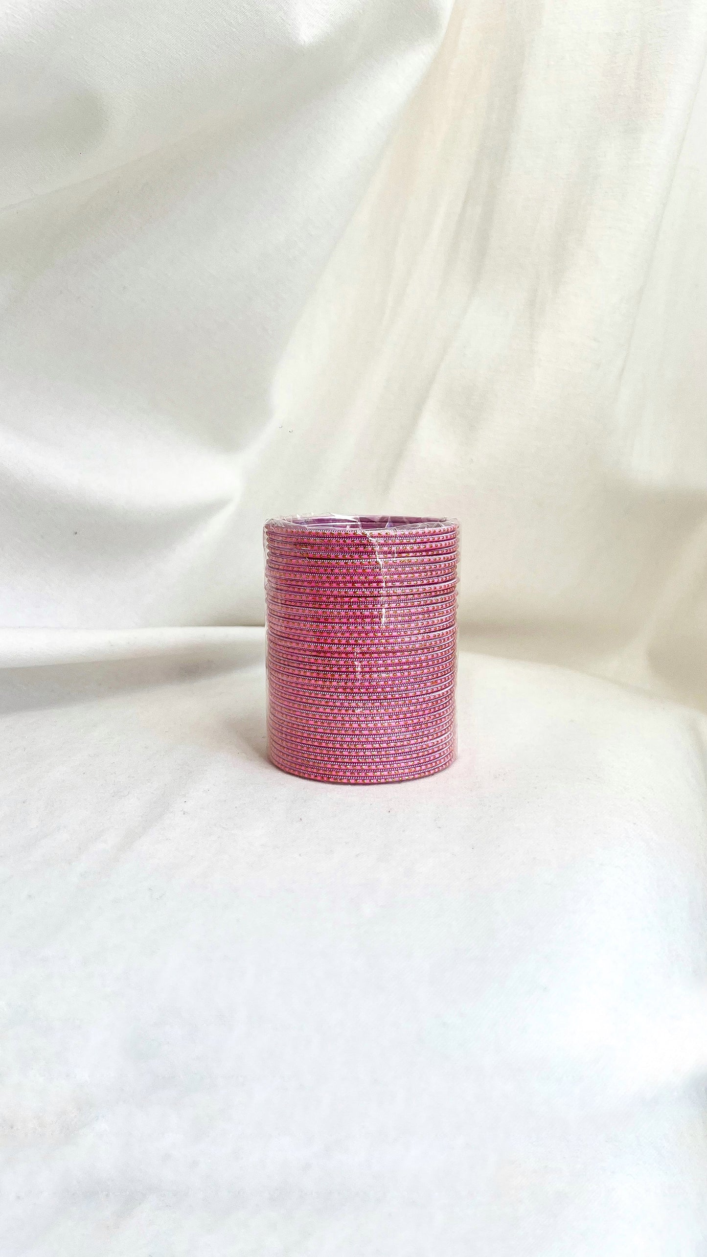 'Ballerina Pink’ Glitter Bangle Pack