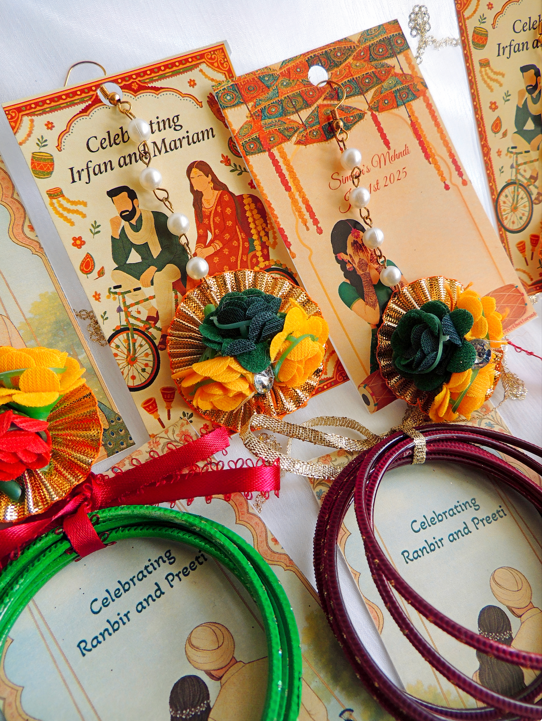 Custom Wedding Favors | Ready to Gift | Bangles, Tikka, or Chocolate
