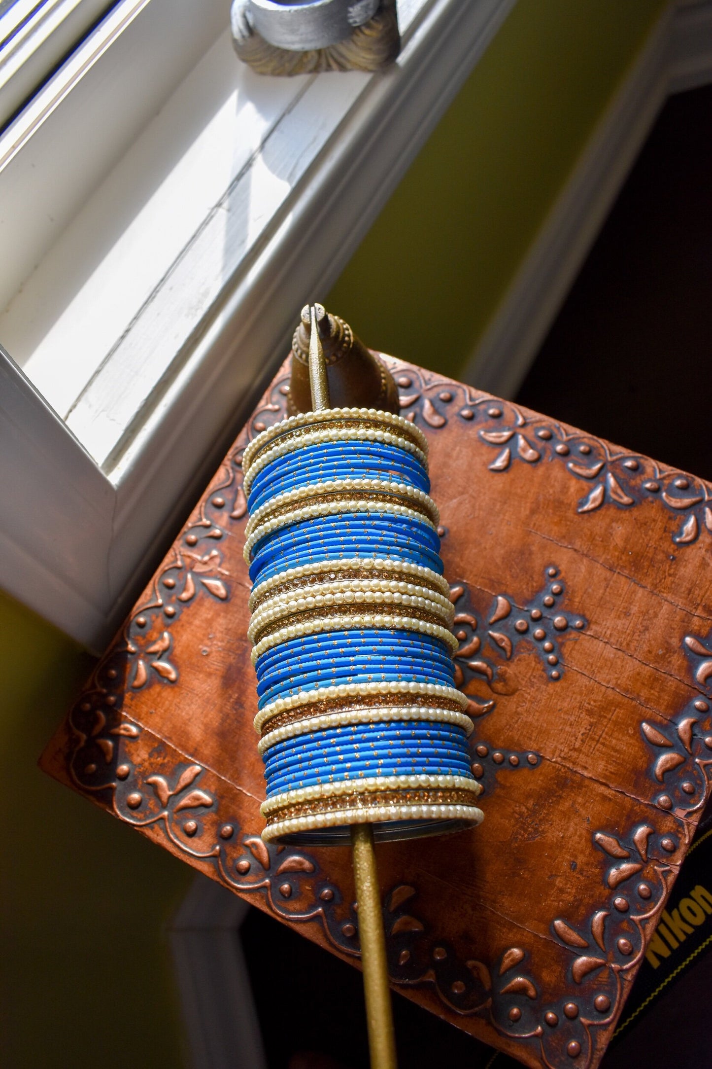 ‘Sky Blue’ Bangle Set