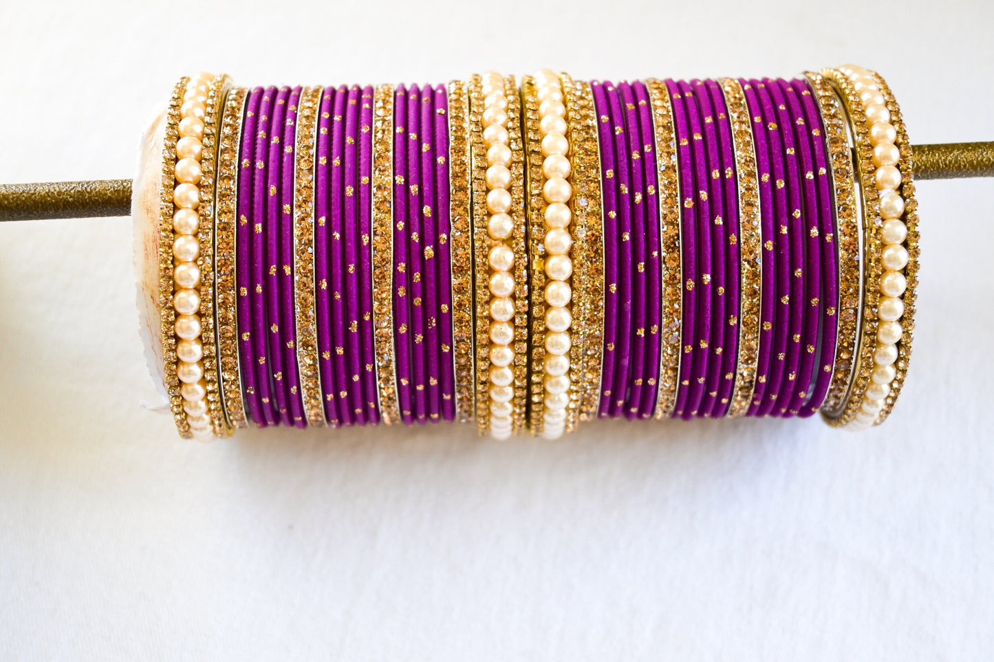 ‘Dream’ Bangle Set - Violet