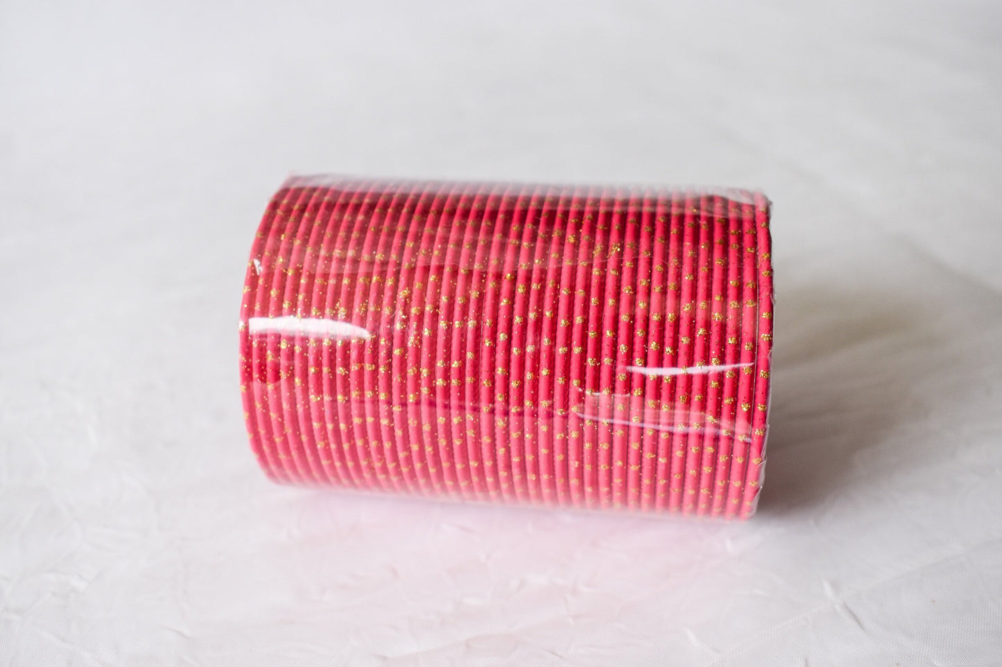 ‘Grapefruit’ Glitter Bangle Pack