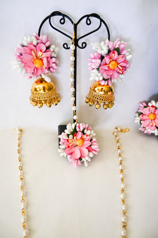 ‘Marigold’ Floral Full Set - Pink