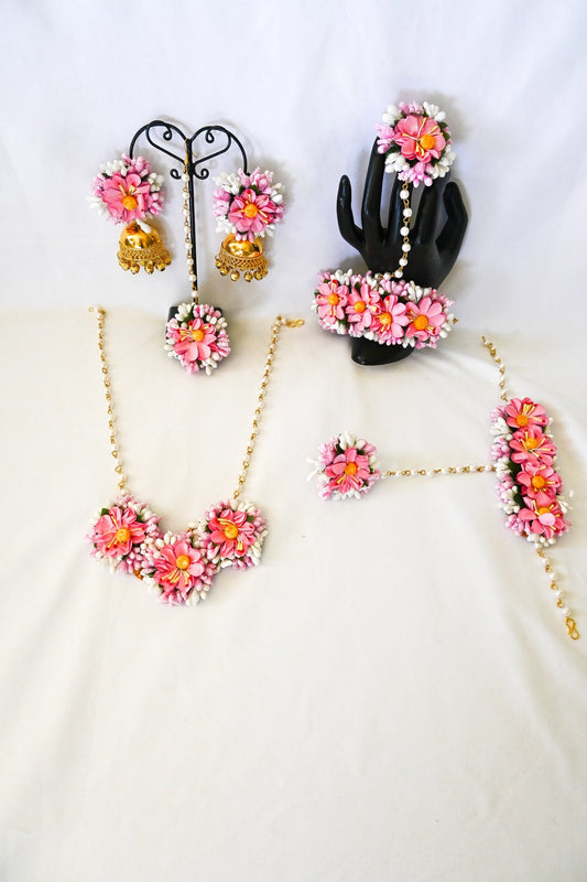 ‘Marigold’ Floral Full Set - Pink