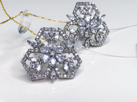 ‘Pari’ American Diamond Earrings